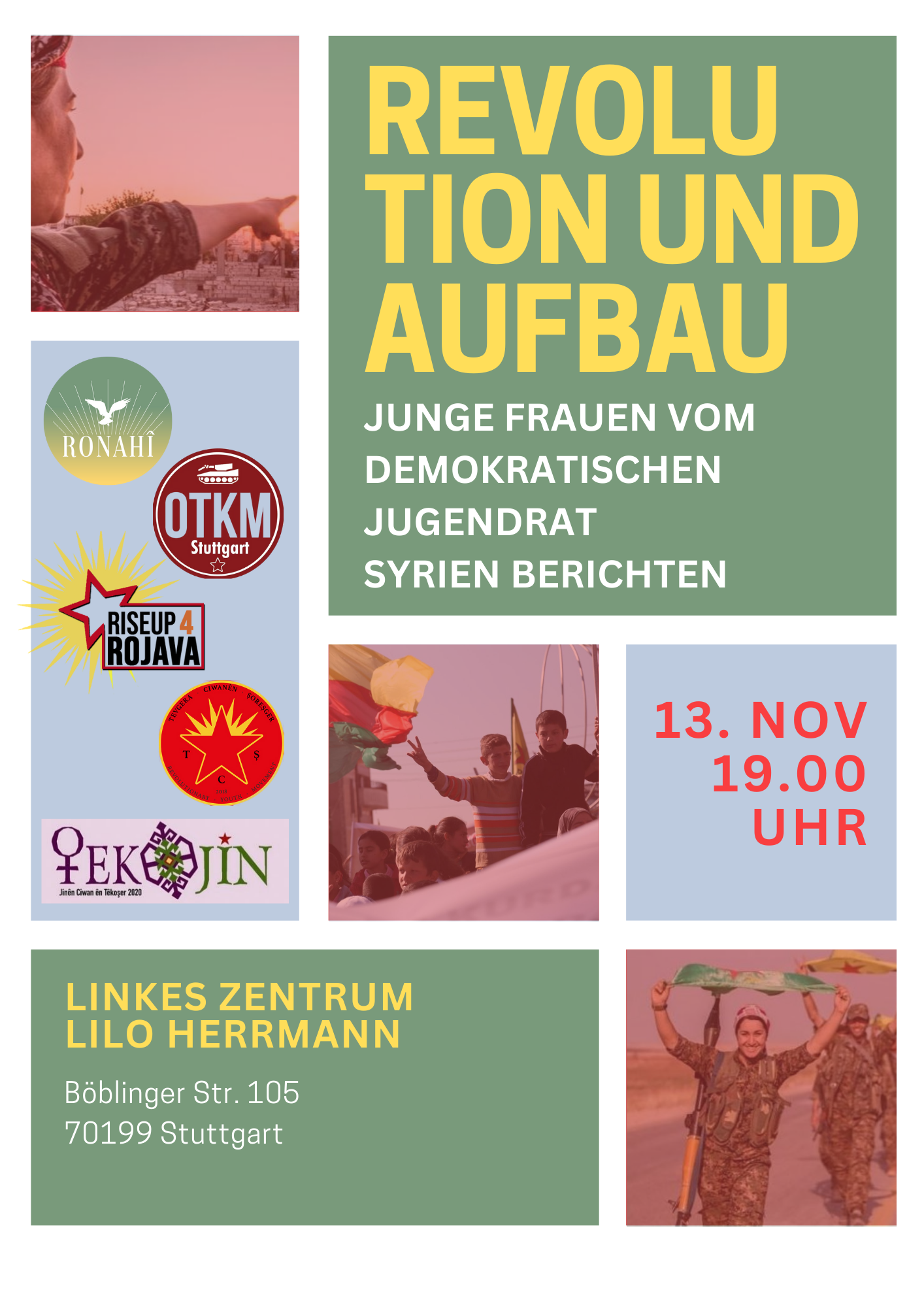 Virginia Herrmann 13. November – Aufbau und Revolution: Junge Frauen vom Demokratischen ...